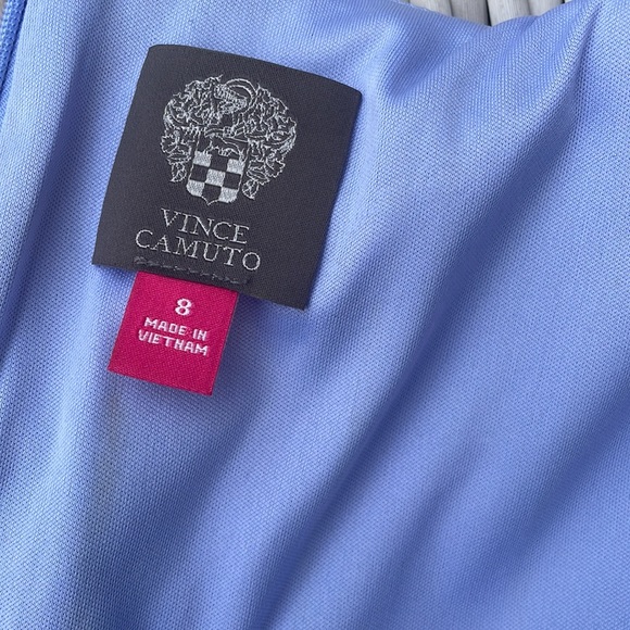 Vince Camuto Fit & Flare Ponte Floral Sleeveless Dress Size 8 - Picture 10 of 12